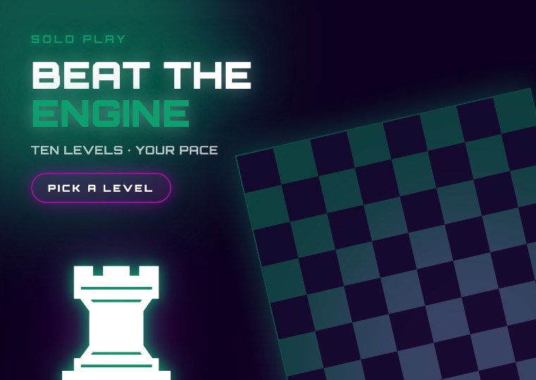 Play chess against the computer